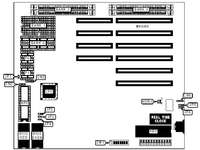 FUJIKAMA USA, INC. &nbsp; 286 AT TURBO MAINBOARD