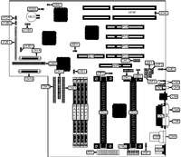 SIEMENS-NIXDORF INFORMATIONSSYSTEME AG &nbsp; SYSTEM BOARD D1060