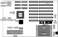 UNIDENTIFIED &nbsp; 5/486 MOTHERBOARD