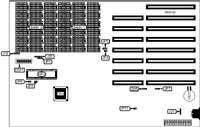 UNIDENTIFIED &nbsp; 80286 MOTHER BOARD