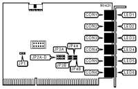 INTELLICOM, INC. &nbsp; TPAIR-426, 6-PORT 10BASE/T HUB CARD